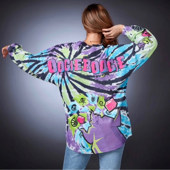 Disney Tops - Disney Parks OOGIE BOOGIE BASH Halloween Exclusive Spirit Jersey 2022 NWT.
